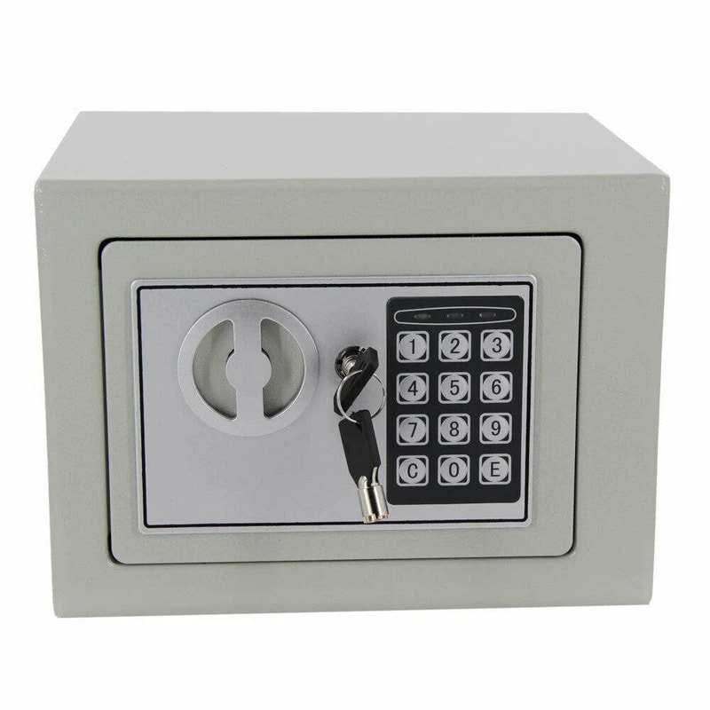 Digital Electronic Safe Box With Keypad Lock Home Office Jewelry Cash Storage Solution 3