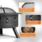 Outdoor Fire Pit BBQ Stove Wood Burning Round Fireplace For Patio Backyard Porch 1