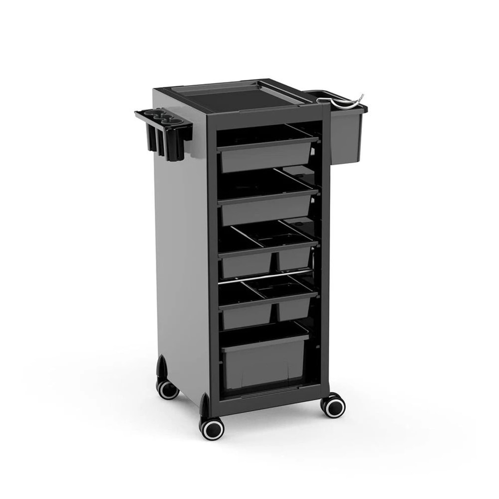 Rolling Salon Trolley Storage Cart With Drawers For Beauty Salon SPA Tattoo And Barber 2