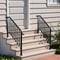 Iron Handrail For Durable Outdoor Stair Railing For Garden Safety 7