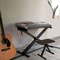 Adjustable Piano Stand And Keyboard Bench Set Portable DoubleX Construction Adjustable Height 2