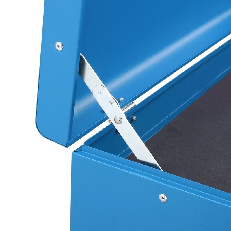 Drawer Tool Chest Storage Cabinet With Liners Durable Metal Toolbox Organizer 8