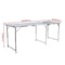 Portable Aluminum Alloy Folding Table For Home Office Patio Party 2