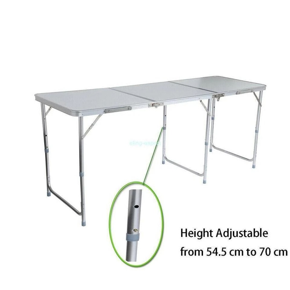Portable Aluminum Alloy Folding Table For Home Office Patio Party 3