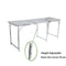 Portable Aluminum Alloy Folding Table For Home Office Patio Party 3
