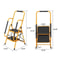 Portable Antislip Step Ladder Folding Step Stool With Capacity For Safe And Easy Reaching 10