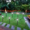Solar LED Pathway Lights Outdoor Garden Path Lawn Decor Solar Lanterns For Walkway Illumination 5