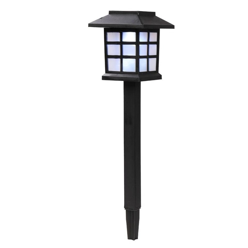 Solar LED Pathway Lights Outdoor Garden Path Lawn Decor Solar Lanterns For Walkway Illumination 6