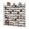 Shoe Rack Organizer Tier Storage Shelf Stackable Entryway Shoe Cabinet With Hooks 1
