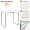 Portable Aluminum Folding Table For Camping Indoor And Outdoor Family Party Lightweight And Durable 2