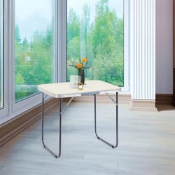 portable aluminum folding table for camping, indoor and outdoor family party, lightweight, and durable