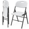 Commercial Plastic Folding Chairs Stackable Picnic Party Seats InOutdoor Portable Durable Easy Sto 1