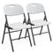 Commercial Plastic Folding Chairs Stackable Picnic Party Seats InOutdoor Portable Durable Easy Sto 0
