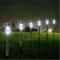 HighQuality Stainless Steel LED Solar Lights Outdoor Landscape Lighting With Bright White Illuminat 1