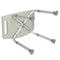 Heavy Duty Adjustable Bath Chair Shower Bench Stool For Elderly With Height Settings 8