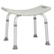 Heavy Duty Adjustable Bath Chair Shower Bench Stool For Elderly With Height Settings 5