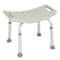Heavy Duty Adjustable Bath Chair Shower Bench Stool For Elderly With Height Settings 6