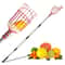 Adjustable Fruit Picker Tool With Basket Lightweight Stainless Steel Pole For Effortless Fruit Harv 2