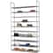 Space Saving 10Tier Shoe Rack Adjustable Free Standing Organizer For Home Office 4