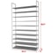 Space Saving 10Tier Shoe Rack Adjustable Free Standing Organizer For Home Office 5