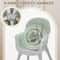 Adjustable Baby High Chair With Point Safety Harness And Footrest 3