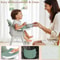 Adjustable Baby High Chair With Point Safety Harness And Footrest 5