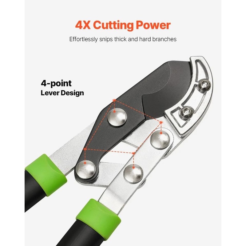 HeavyDuty Loppers For Tree Trimming Cuts Branches 3