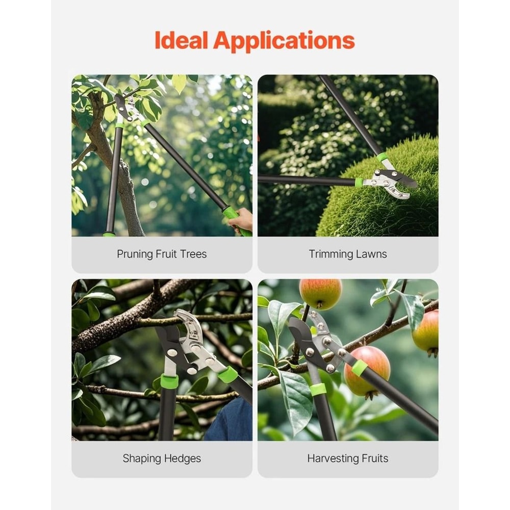 HeavyDuty Loppers For Tree Trimming Cuts Branches 5