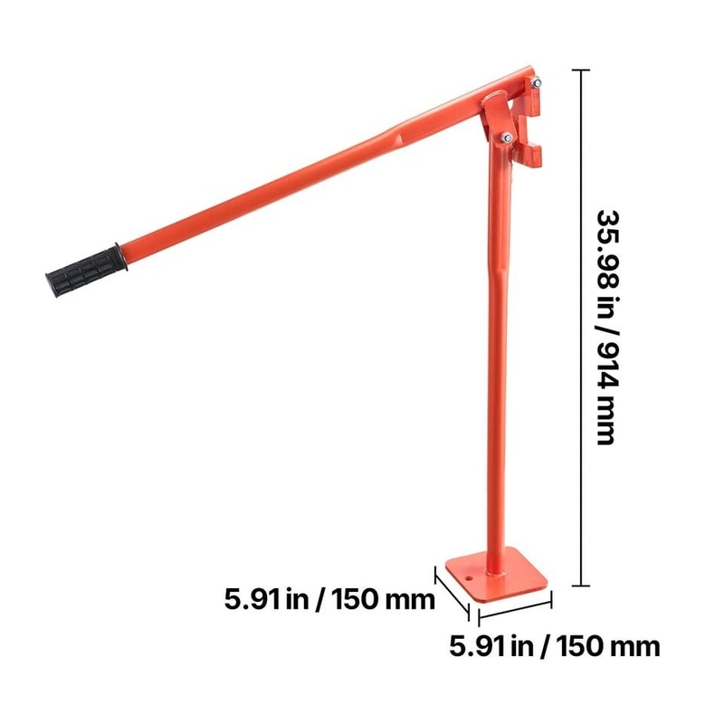 Heavy Duty TPost Puller Efficient Fence Post Remover For Metal Wood 6