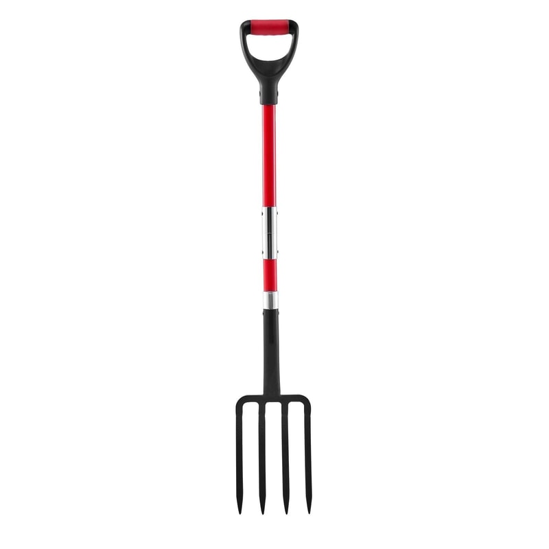 Heavy Duty Tines Garden Fork With Fiberglass Handle Digging Spading Pitchfork 7