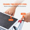 Foldable Step Stool Ladder Adjustable Height Max Load Easy Storage Stability 1