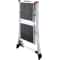 Foldable Step Stool Ladder Adjustable Height Max Load Easy Storage Stability 5