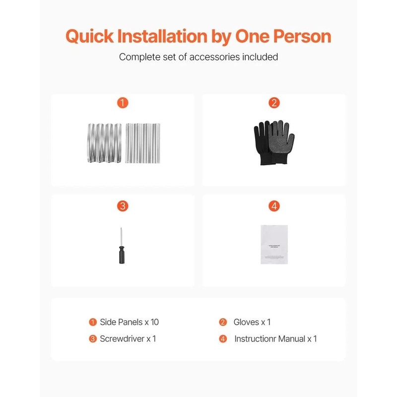 Metal Raised Garden Bed Durable Galvanized Planter Box In Silver Finish For Outdoor Gardening 4