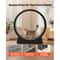 Wooden Cat Exercise Wheel Carpeted Runway For Indoor Play Physical Activity 2