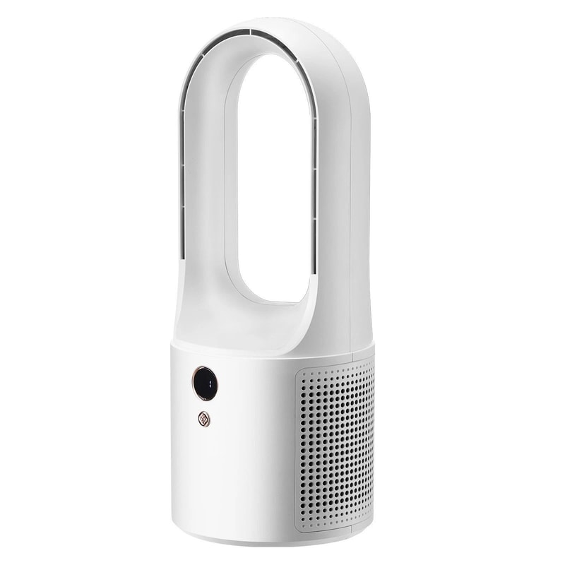 Portable Bladeless Desk Fan Compact Table Fan For Home Office And Travel Use 0