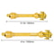 Durable PTO Shaft With Slip Clutch Spline Adjustable Length 14