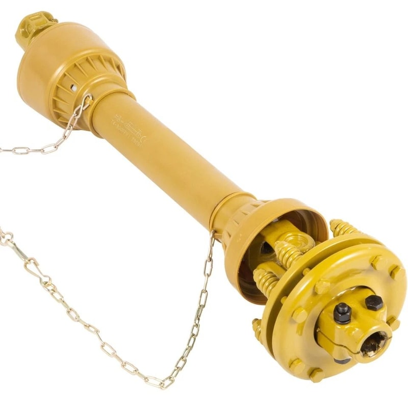 Durable PTO Shaft With Slip Clutch Spline Adjustable Length 15