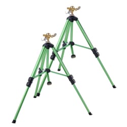 heavy-duty tripod lawn sprinkler system adjustable garden irrigation sprinklers with connector