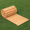 Long Wooden Garden Walkway Rollout Pathway Sturdy Cedar Outdoor Path For Garden Patio And Event Use 0