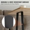 Trapezoid Solid Steel Table Legs For DIY Coffee Tables Heavy Duty Adjustable 4