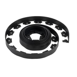 l-shaped plastic garden edging durable no-dig border for lawn and landscape