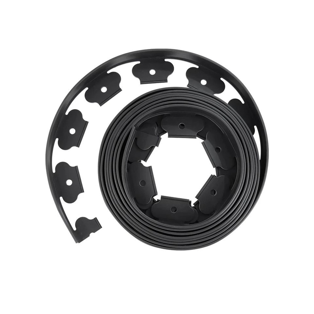 LShaped Plastic Garden Edging Durable NoDig Border For Lawn And Landscape 7