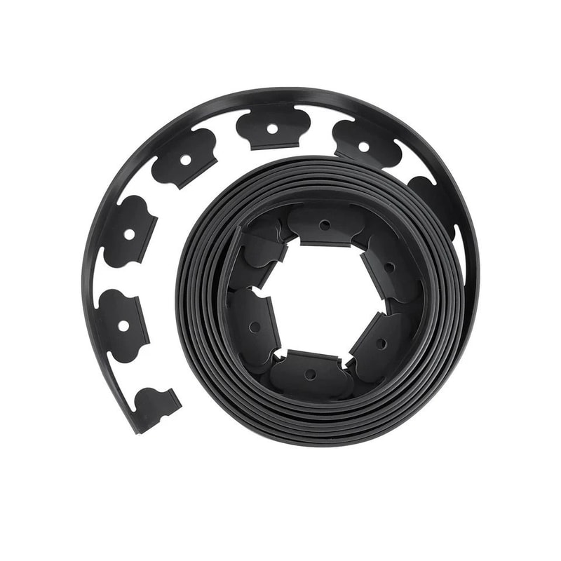 LShaped Plastic Garden Edging Durable NoDig Border For Lawn And Landscape 7