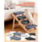 Wooden Pet Stairs For Dogs Heavy Duty Design Ideal For Beds Sofas 1
