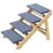 Wooden Pet Stairs For Dogs Heavy Duty Design Ideal For Beds Sofas 0