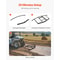 Tow Behind Drag Harrow For ATVUTV Steel Gravel Grader Field Leveler 4