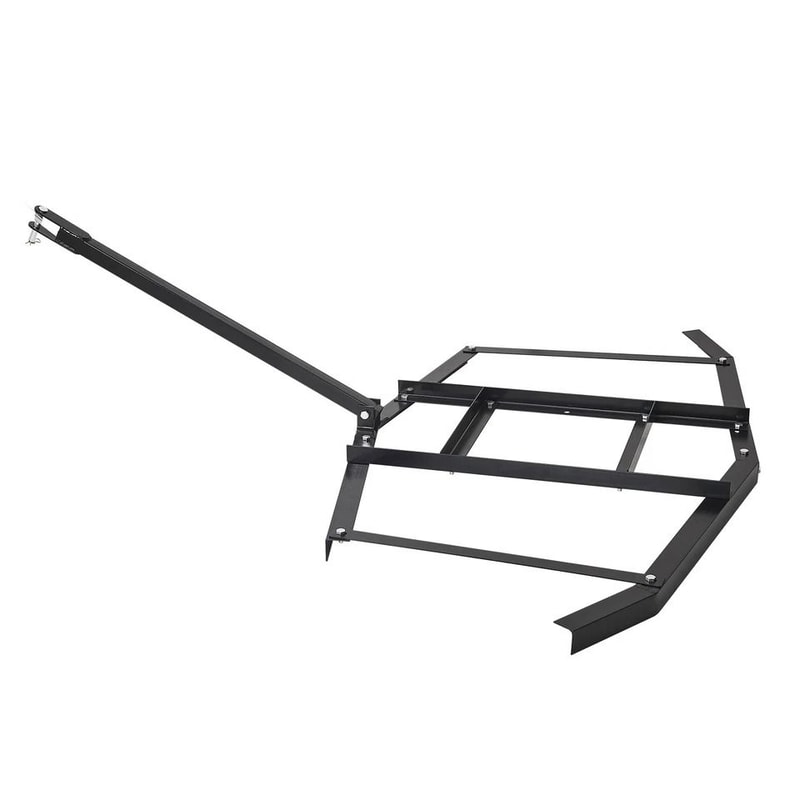 Tow Behind Drag Harrow For ATVUTV Steel Gravel Grader Field Leveler 0