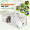 Humane Live Animal Cage Trap For Cats Squirrels Mice 1