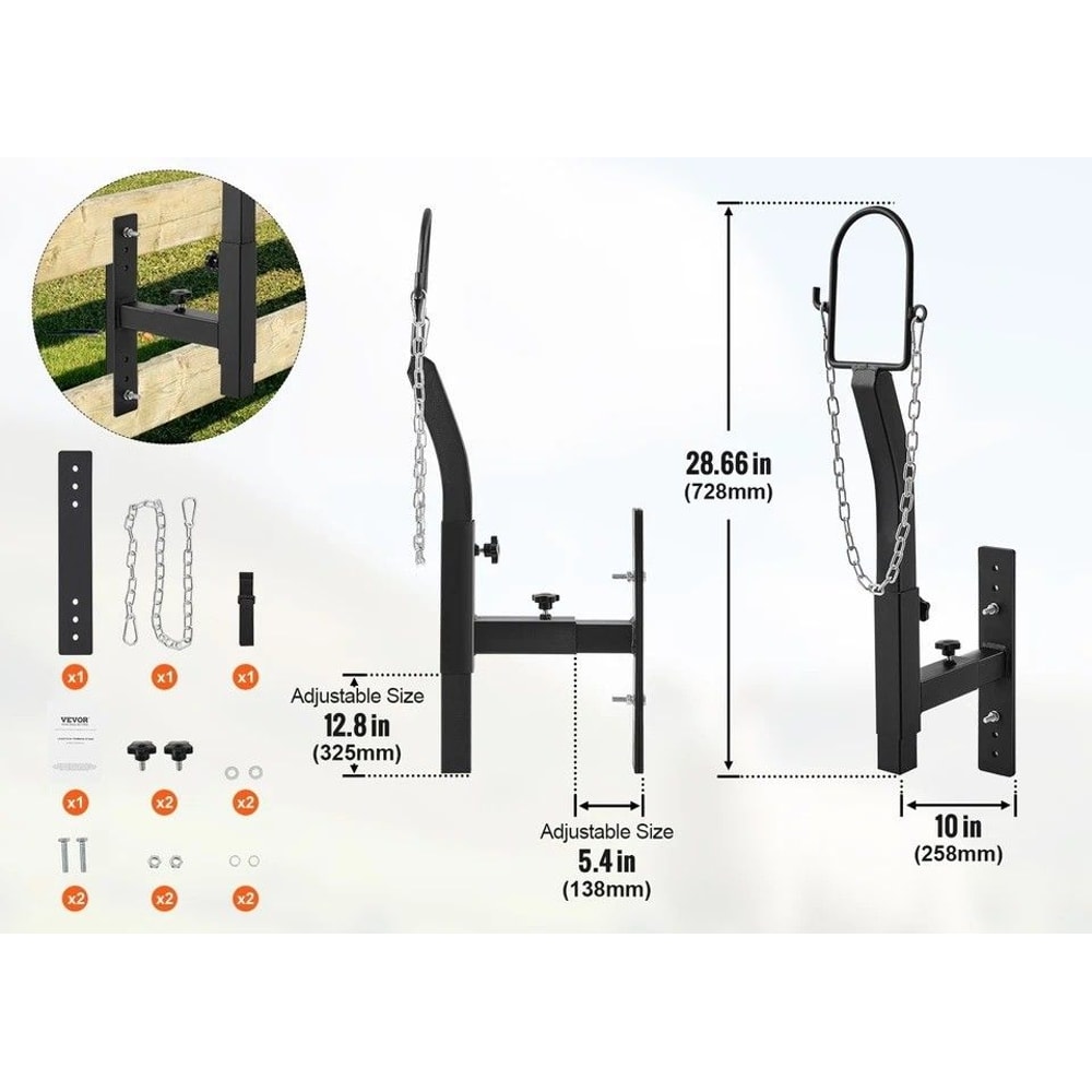 Adjustable Livestock Trimming Stand For Goats With Nose Loop Headpiece Ideal For Milking Trimming 7