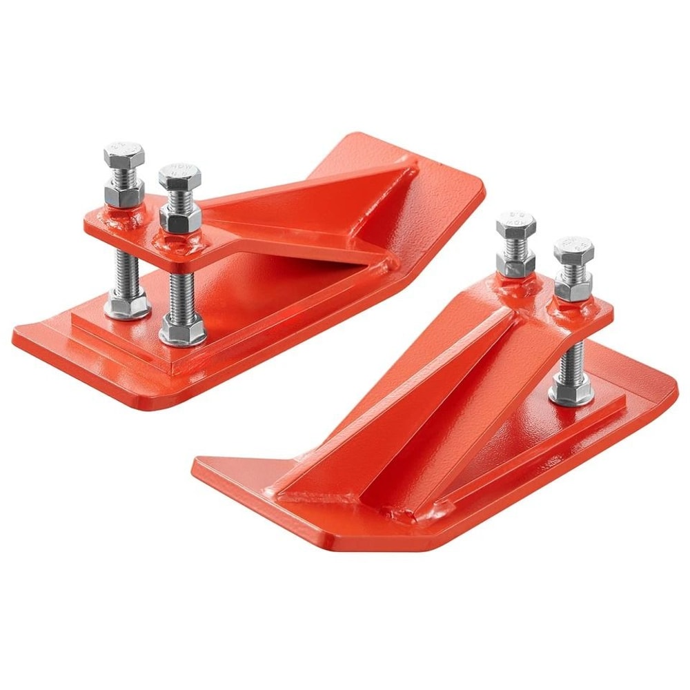 Heavy Duty Tractor Bucket Protector Orange Steel Edge Guards 8